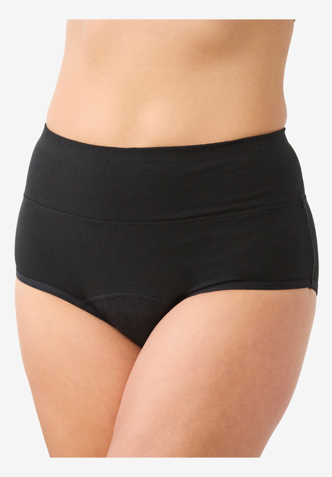 Cotton Spandex Incontinence Brief 2-Pack image number 4