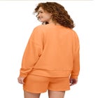 Terry Cloth Short with Drawstring Elastic Waist image number null