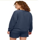 Terry Cloth Short with Drawstring Elastic Waist image number null