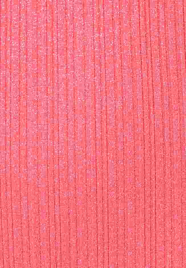 Sparkle Ribbed V-Neck One Piece Swimsuit image number 4