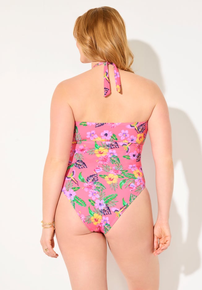 Braided Bandeau One Piece Swimsuit image number 1