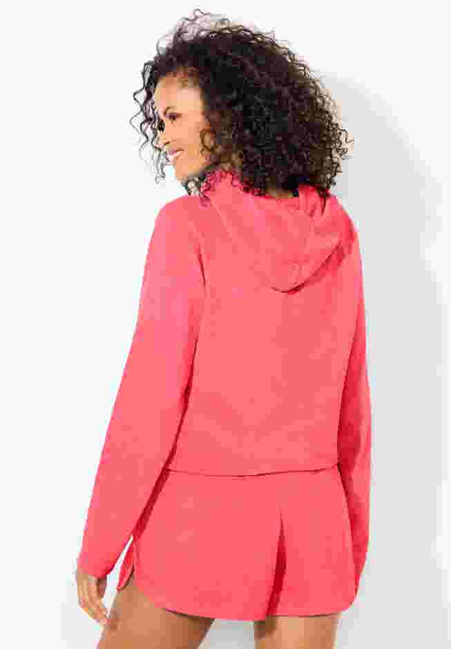 Baby French Terry Hoodie Cover Up image number 1