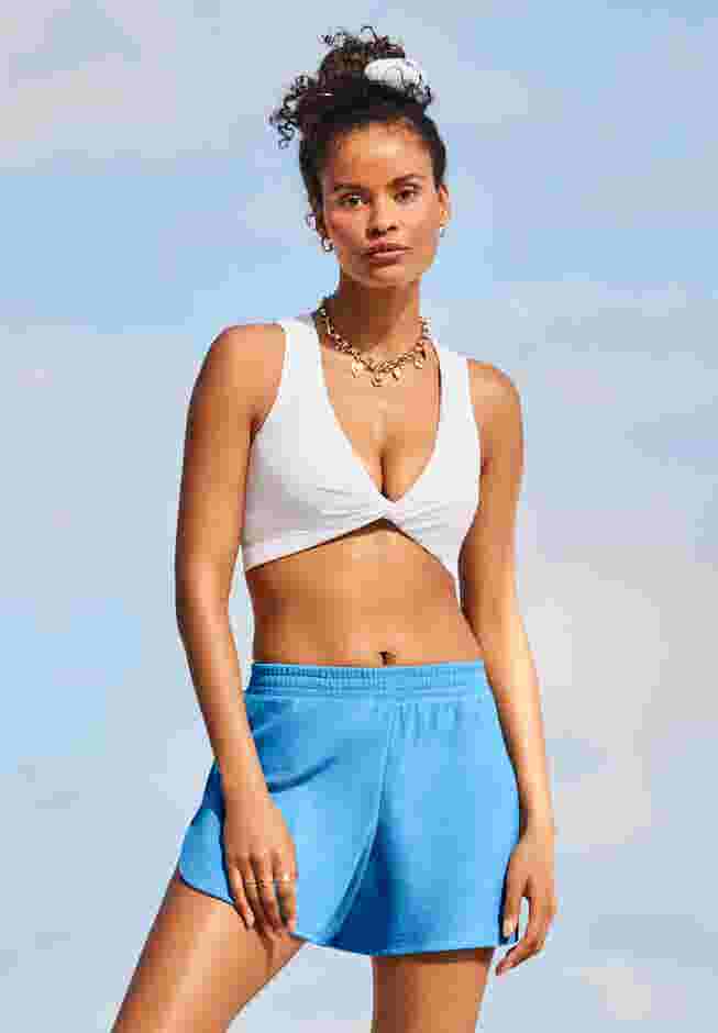Baby French Terry Shorts Cover Up image number 0