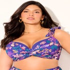 Bra Sized Twist Front Bikini Top image number null