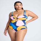 Hardware One-Piece Swim Suit image number null