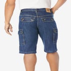 Denim Cargo Shorts image number null
