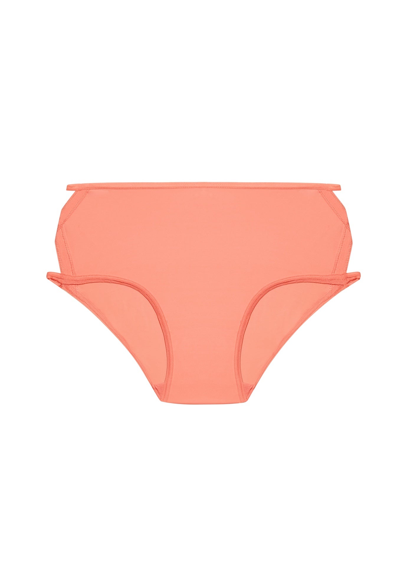 Fashion Microfiber Hi Cut Brief image number 2