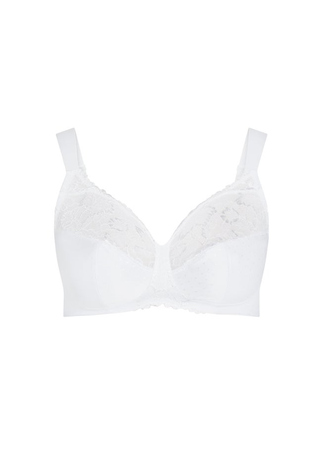 Lace Soft Cup Wire Free Bra image number 2