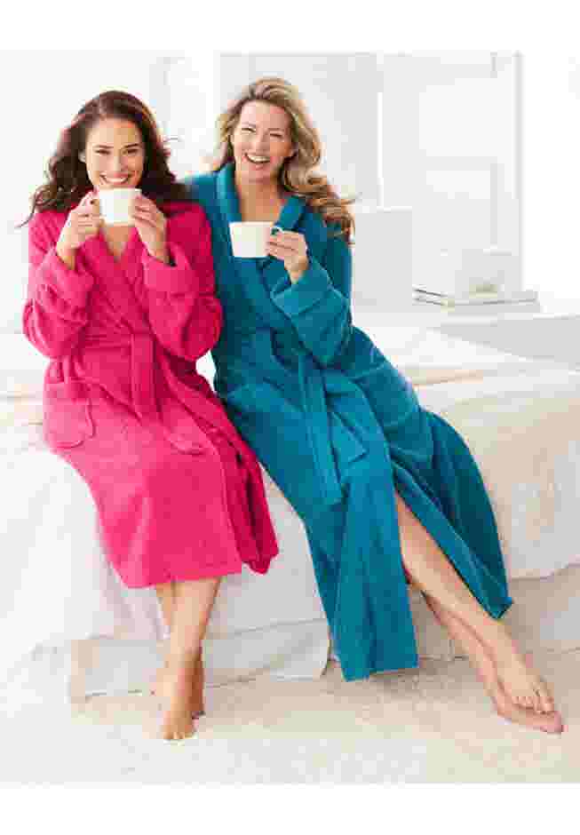 Short Terry Robe image number 4