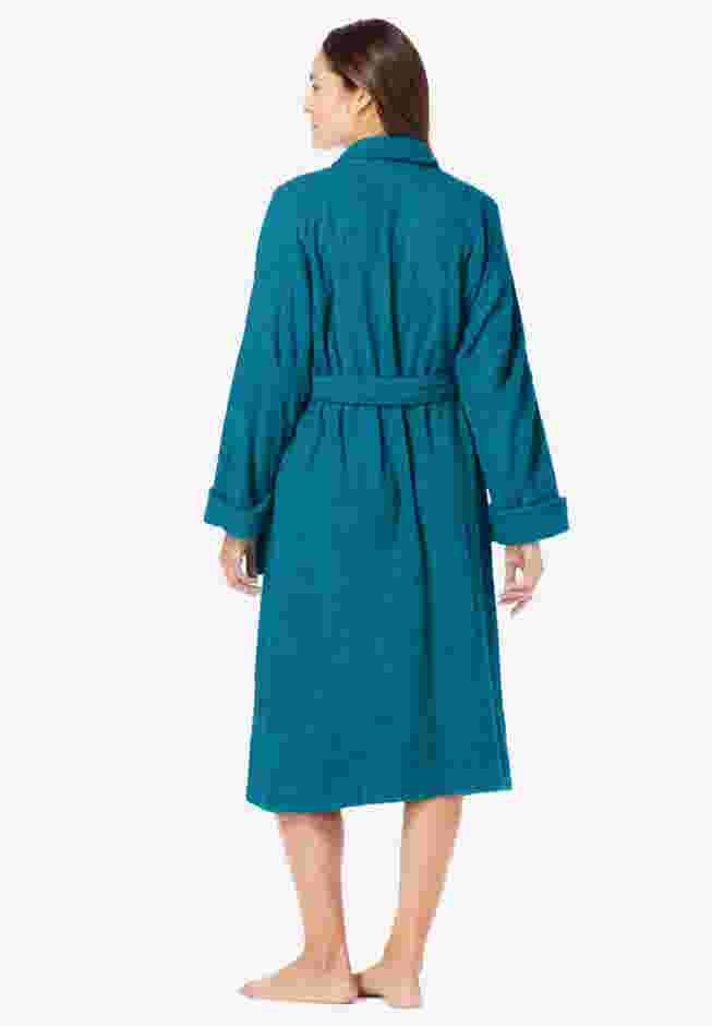 Short Terry Robe image number 1