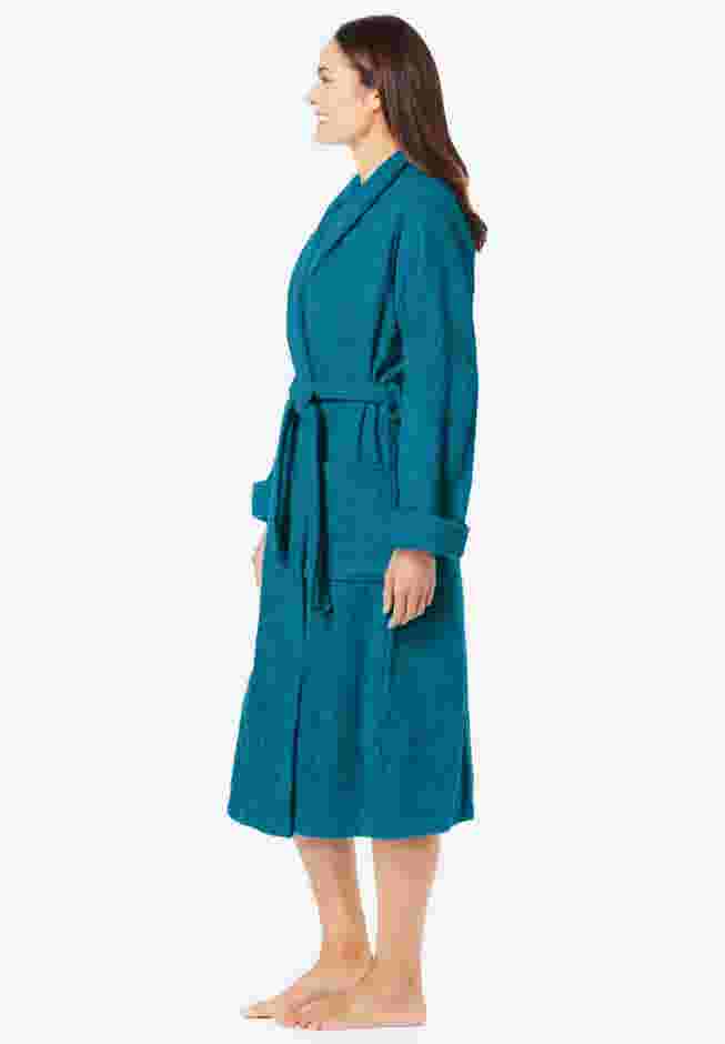 Short Terry Robe image number 2