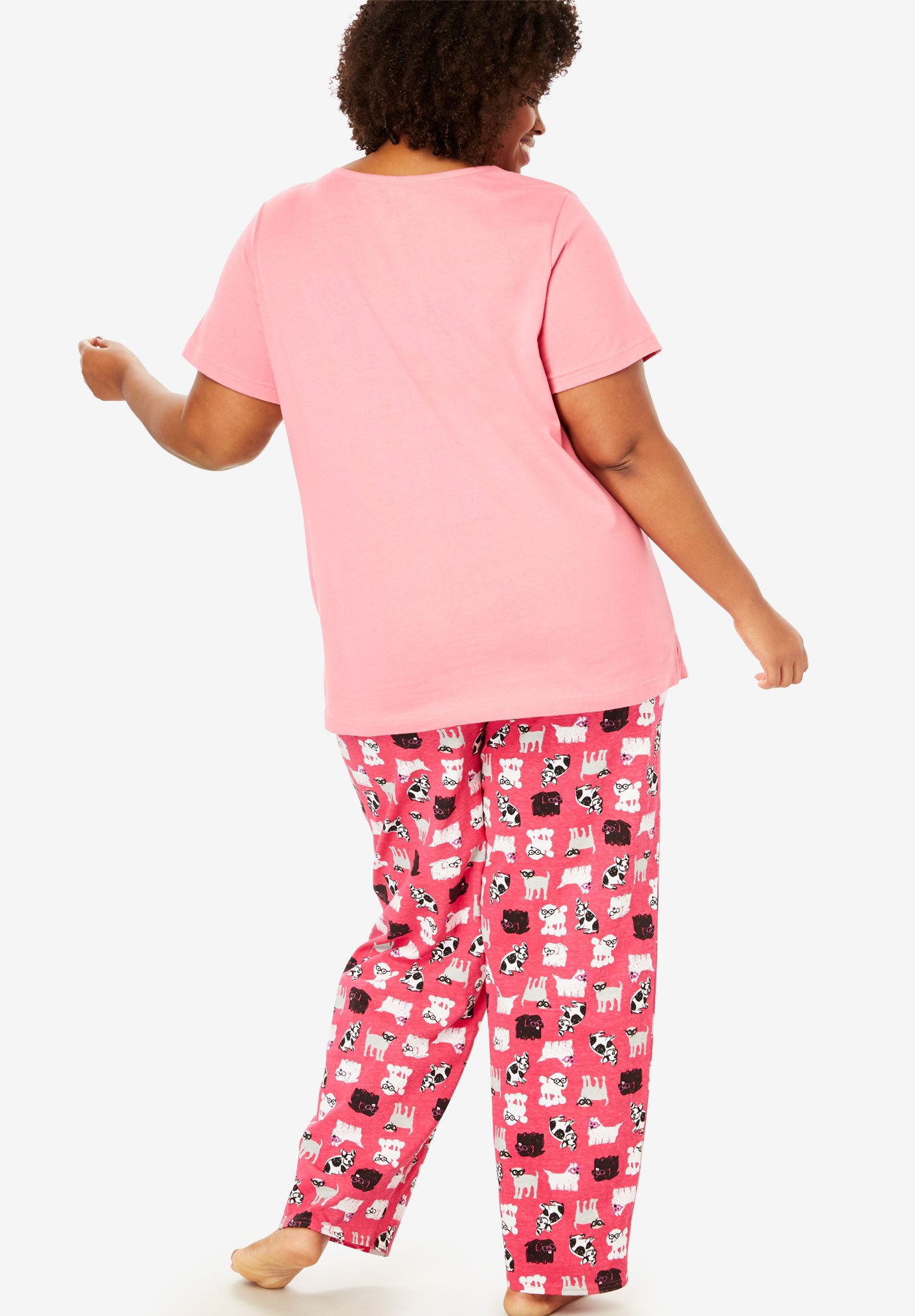 Graphic Tee PJ Set image number 1