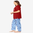 Graphic Tee PJ Set image number null