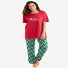Graphic Tee PJ Set image number null