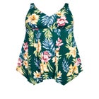 Sharkbite Print Swim Dress image number null