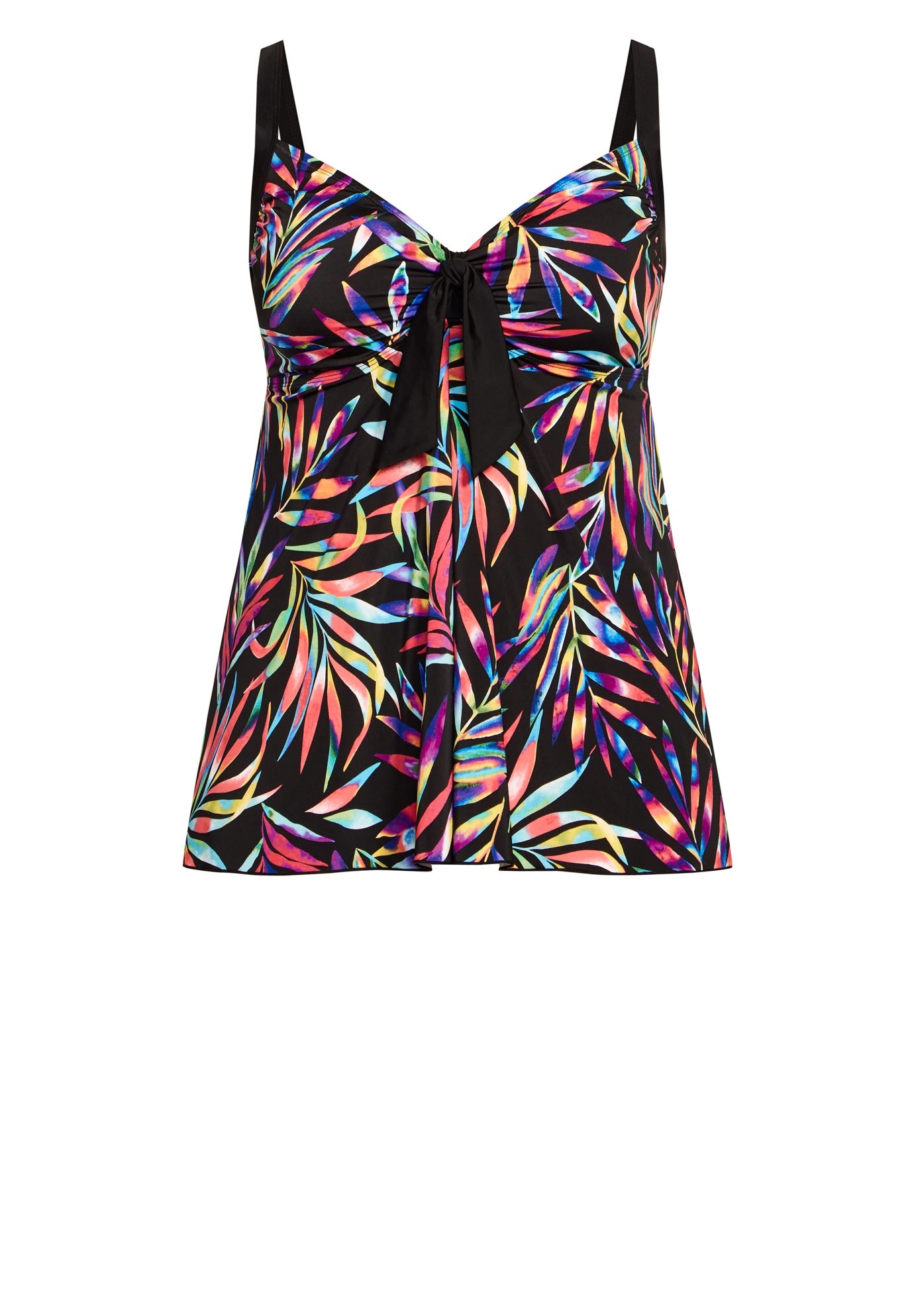 Fly Away Print Tankini Top image number 4