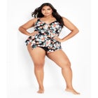 Sharkbite Print Tankini Top image number null