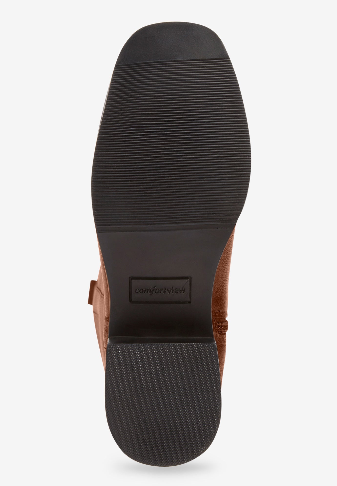 The Donna Tall Wide Calf Leather Boot By Comfortview image number 2