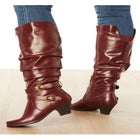 The Cleo Tall Wide Calf Boot By Comfortview image number null