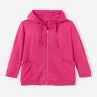 Zip Front Tunic Hoodie Jacket image number null