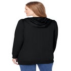 Zip Front Tunic Hoodie Jacket image number null