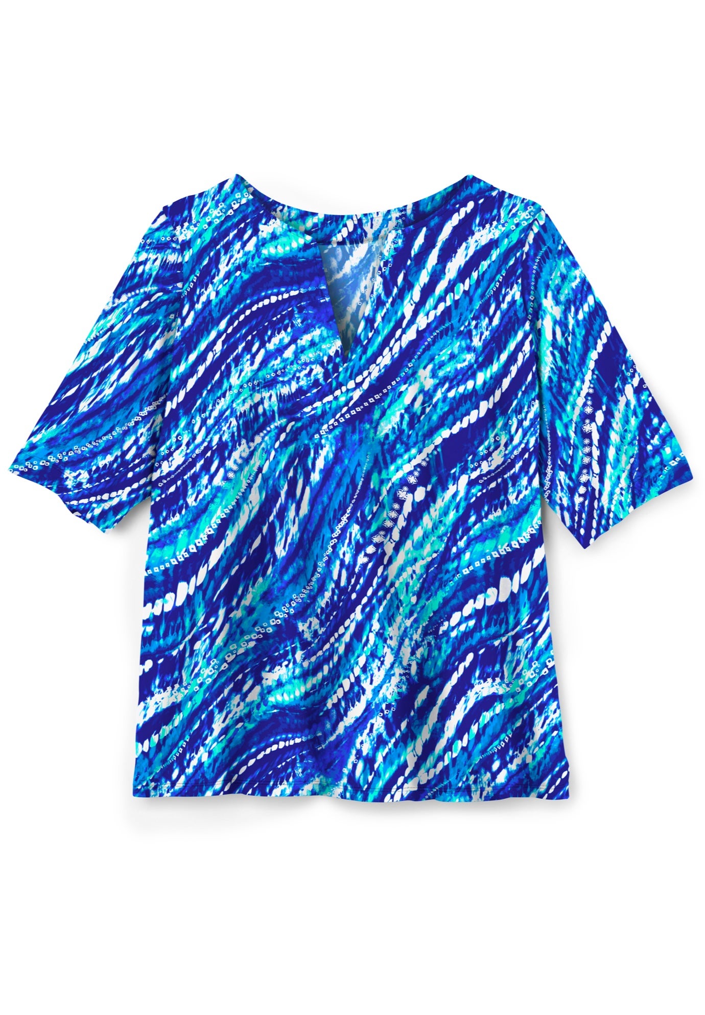 Three-Quarter Sleeve Swim Tee image number 3
