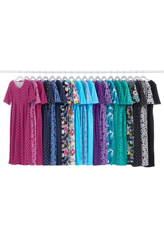 Button-Front Essential Dress image number 1