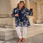 Plus Size Ankle Length Essential Stretch Legging image number null