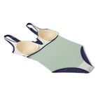 Ribbed V-Wire One Piece Swimsuit image number null