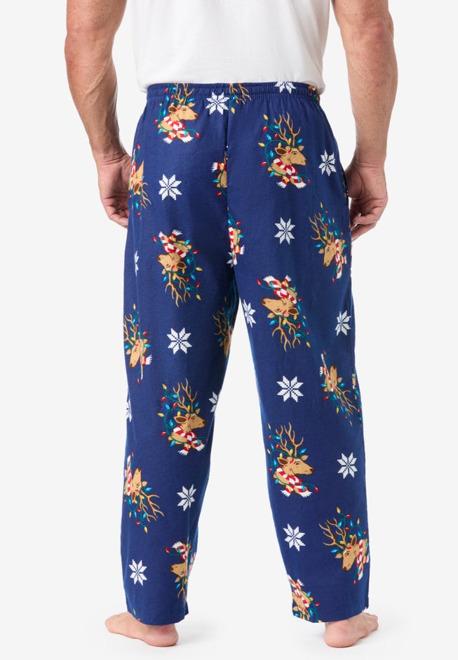 Novelty Print Flannel Pajama pants image number 1