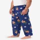 Novelty Print Flannel Pajama pants image number null