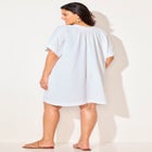 Gauze V-Neck Cover Up image number null