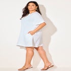 Gauze V-Neck Cover Up image number null