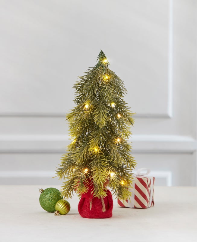 16" Pre-Lit Tabletop Tree image number 0