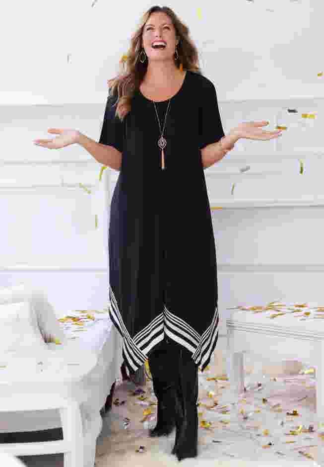Stoneywood Stripe A-Line Dress (With Pockets) image number 3