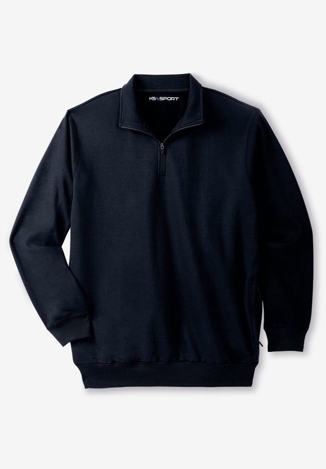 Quarter Zip-Front Wicking Fleece Jacket image number 1