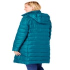 Long Packable Puffer Jacket image number null