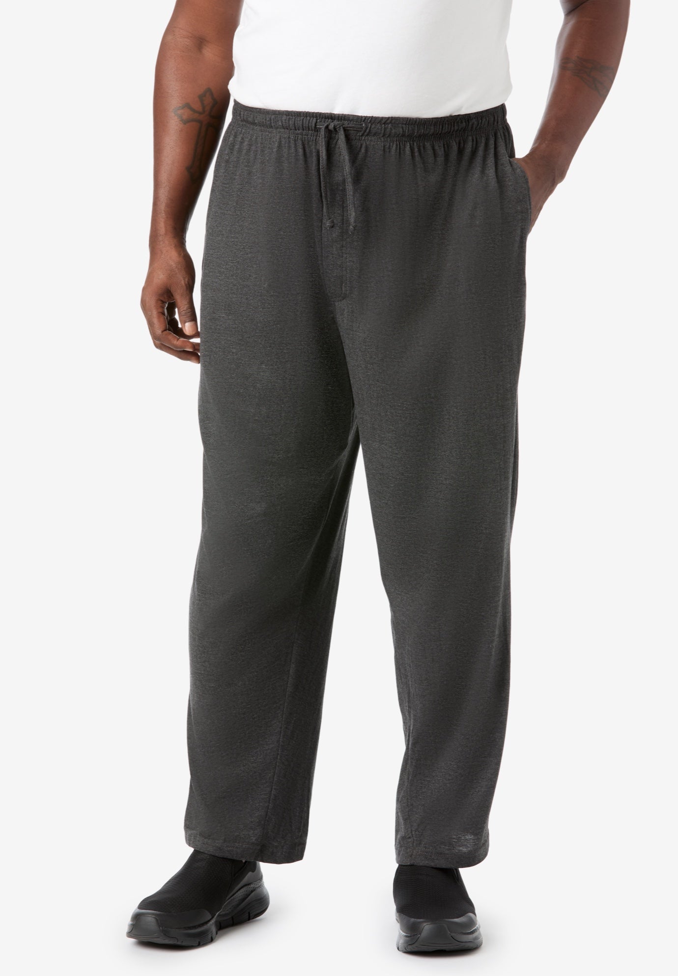 Lightweight Jersey Pajama Pants image number 1