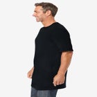 Shrink-Less&trade; Lightweight Longer-Length Crewneck T-Shirt image number null