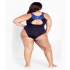 Tia Spliced Print 1 Piece image number null