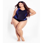 Tia Spliced Print 1 Piece image number null