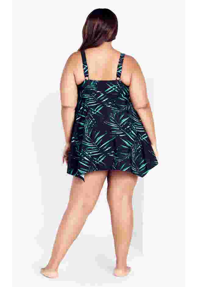 Icon Print Swimdress image number 4