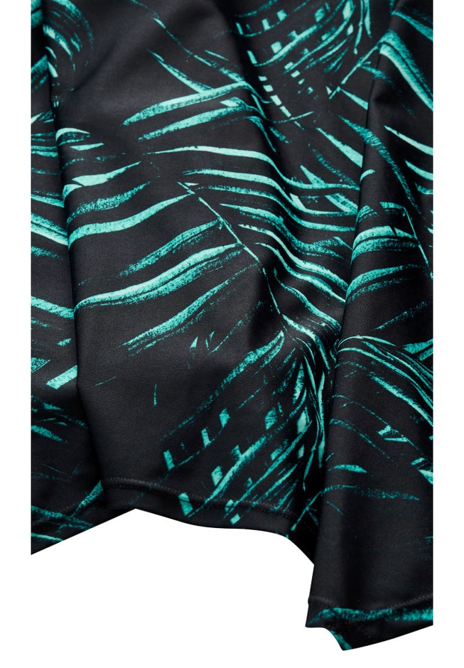 Icon Print Swimdress image number null
