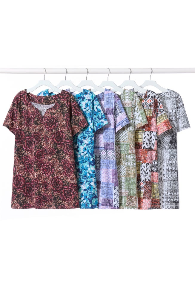 7-Day Notch-Neck Tunic image number 3