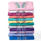 Embroidered Thermal Henley Tee image number 1