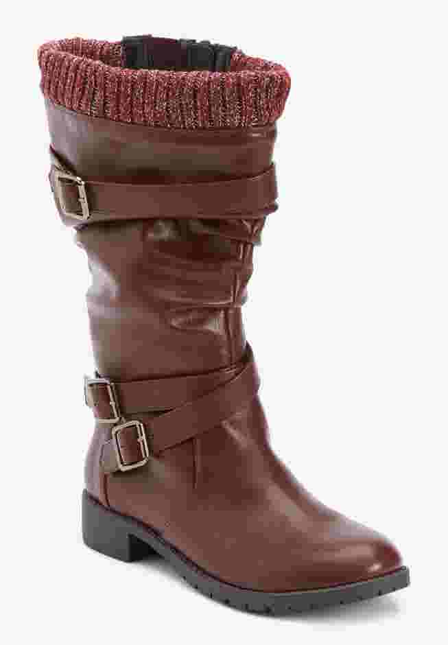 The Eden Wide Calf Boot image number 0