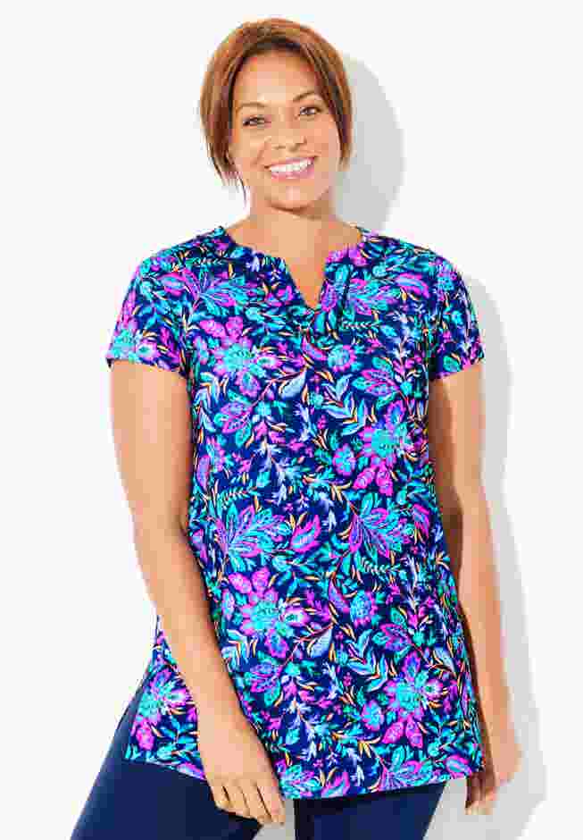 Chlorine Resistant Swim Tunic image number 0