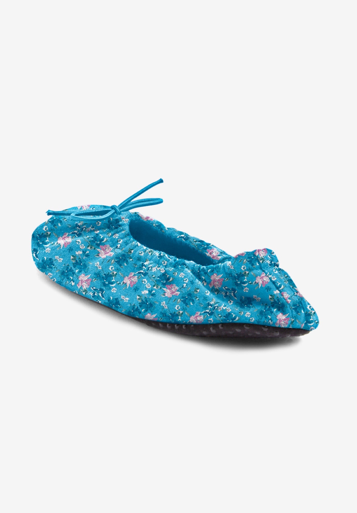Dreams & Co.&reg; Knit Ballerina Slipper image number 1