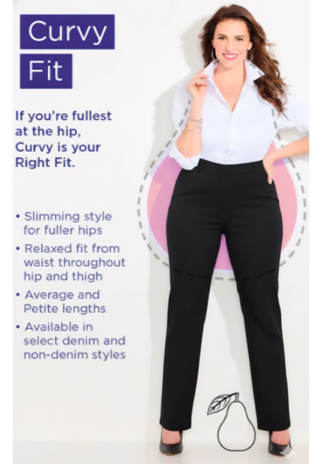 Right Fit&reg; Pant (Curvy) image number 1