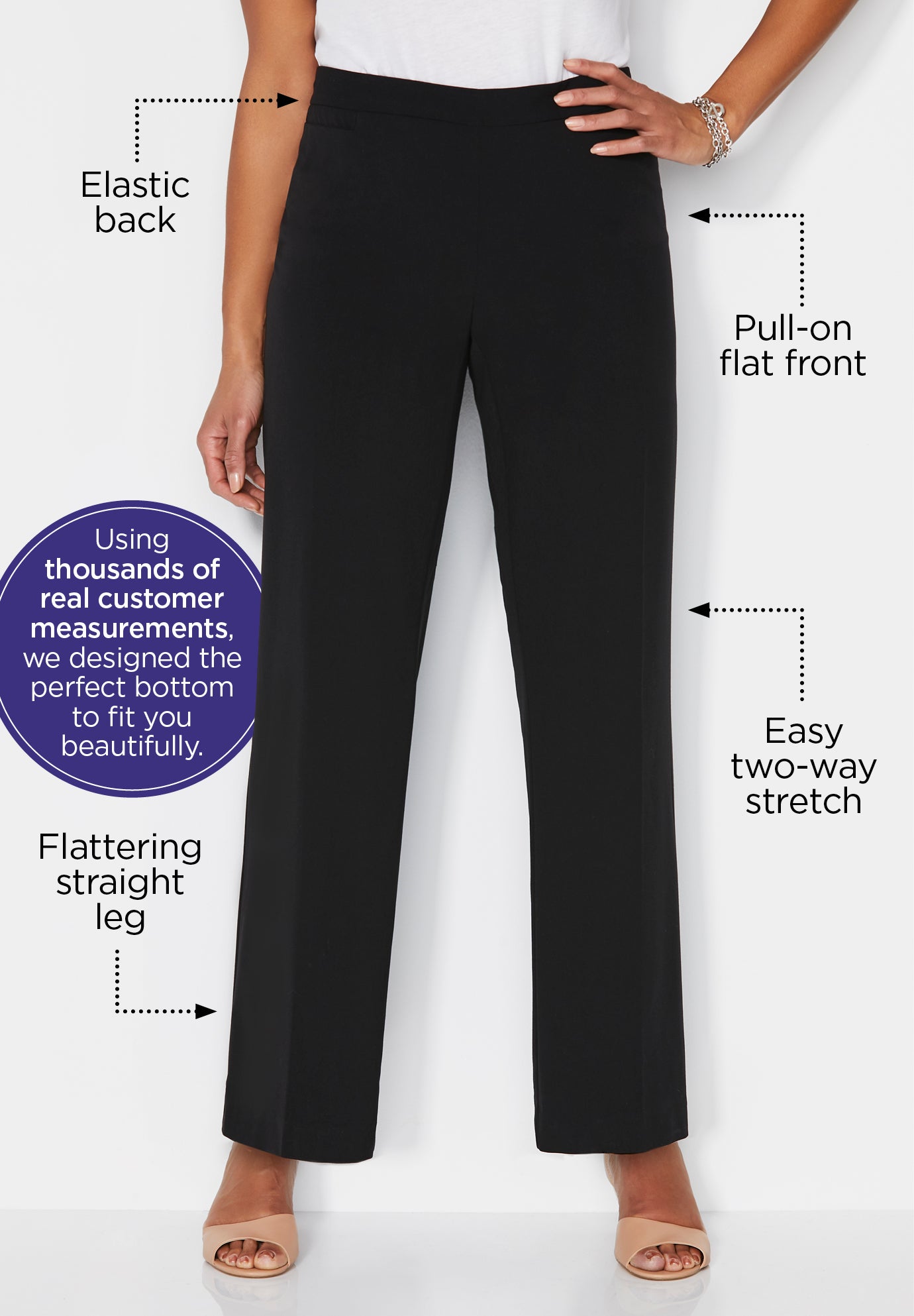 Refined Pull-On Pant image number 1